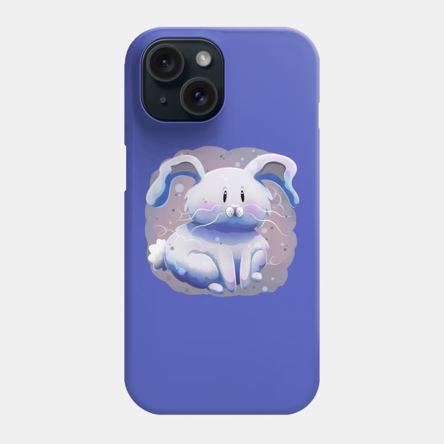 Dust Bunny Phone Case by Art by Angele G