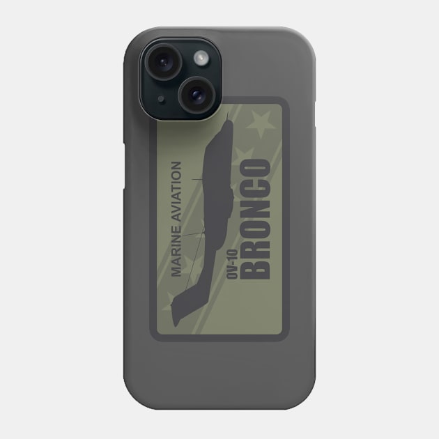 OV-10 Bronco Patch (subdued) Phone Case by TCP