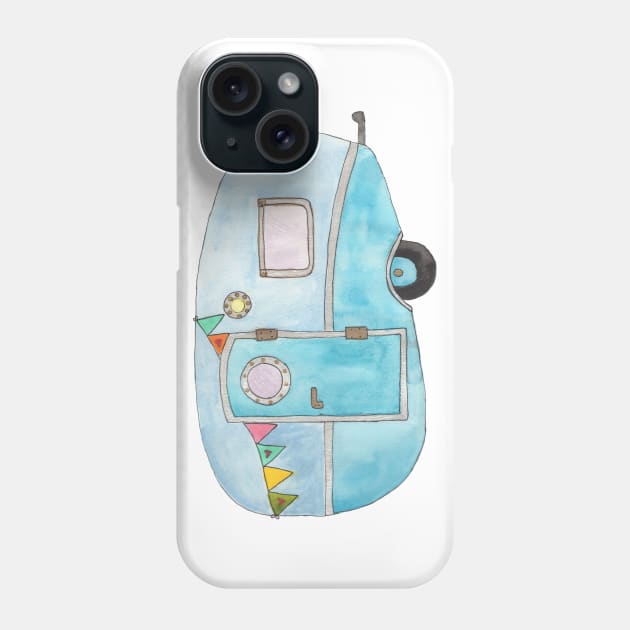 Camper Phone Case by Wild Tangents