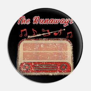 Retro The Runaways Pin