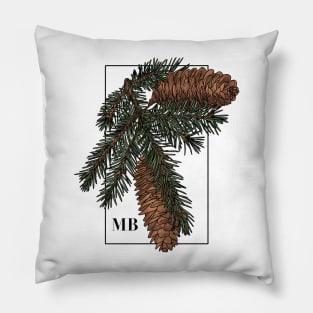 Manitoba - White Spruce Pillow