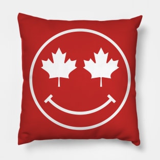 CANADIAN SMILEY Pillow