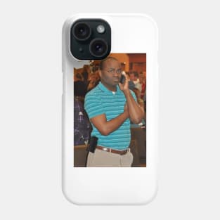 Black Guy on the Phone Phone Case