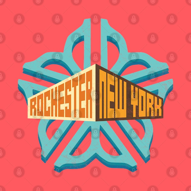 Officially Licensed Rochester Logo by patrickkingart