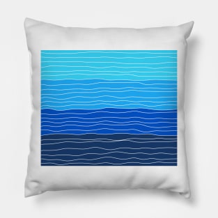 Beneath the waves 2.0 Pillow