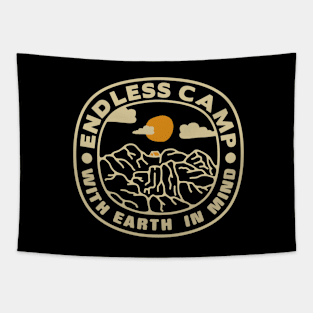 Endless camp Tapestry