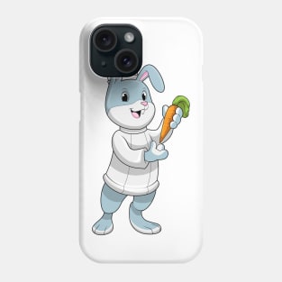 Rabbit as Cook with Carrot Phone Case