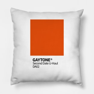 GAYTONE - Second Date U-Haul - Lesbian Joke Pillow