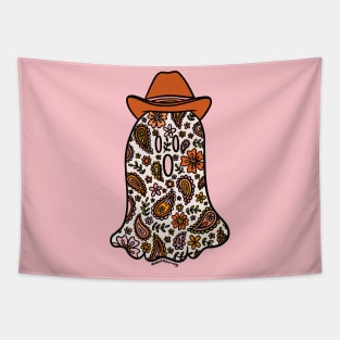 Cowboy Ghost Tapestry