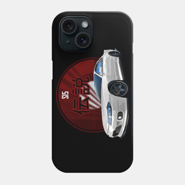 S15 JDM Silvia Phone Case by hardtbonez