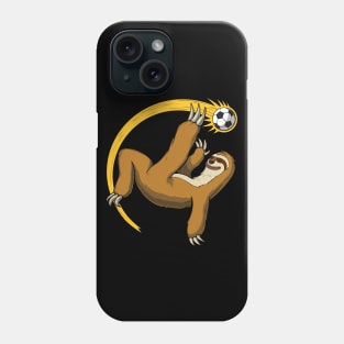 Sloth Soccer Player Phone Case