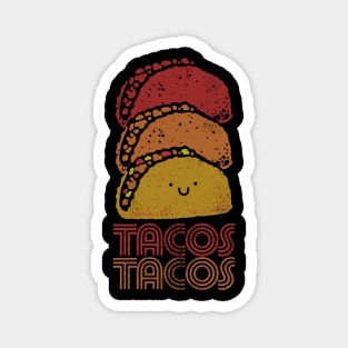Tacos Tacos Vintage Taco Tuesday Magnet