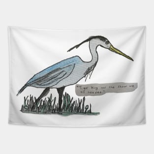 Heron King Tapestry