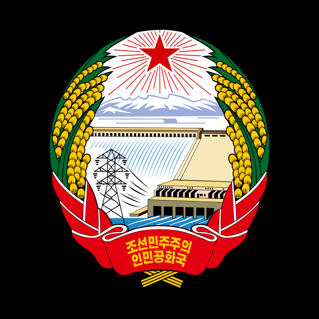 Emblem  of  North  Korea by Flags of the World