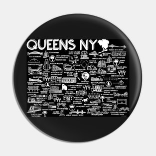 Queens NY Map Pin