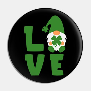 Love St.Patrick Gift Pin