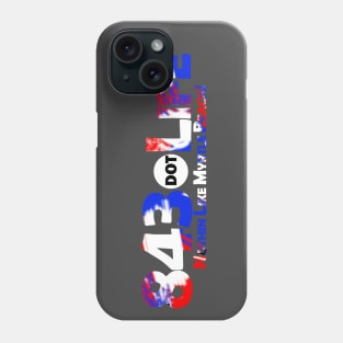 843.Life - Red, White, & Blue Phone Case