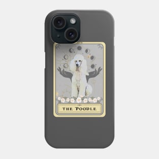 The Poodle Dog Tarot Card, Poodle Lover Phone Case