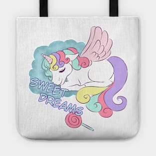 Sweet dreams unicorn Tote