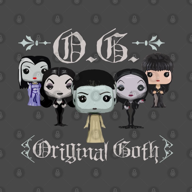 Original Goth Girls (variant 1 of 3) by woodsman