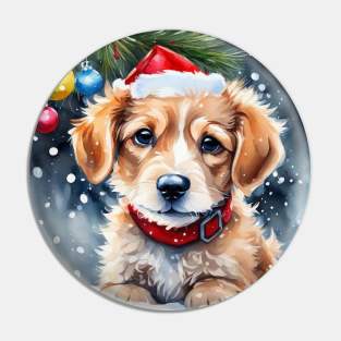 Christmas cute puppies Pin