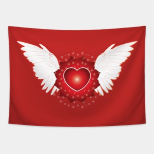 Wings of love Tapestry