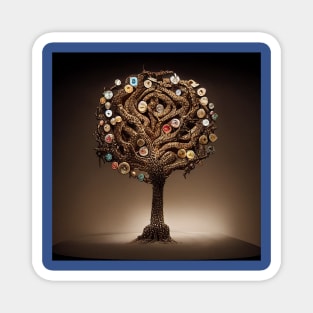 Yggdrasil World Tree of Life Magnet