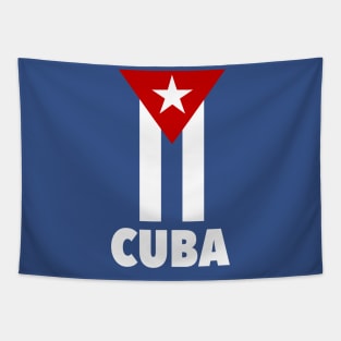 Cuban flag - clean design Tapestry