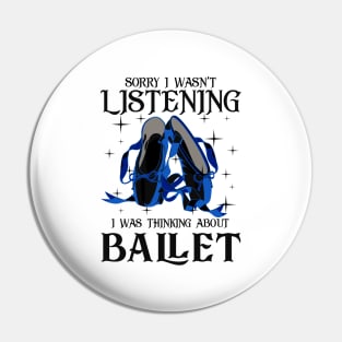 Funny Ballet Gift Pin