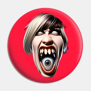 Eye Scream Pin