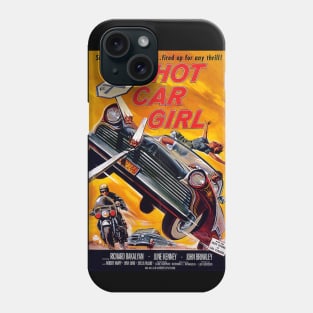 Classic 50's Teen Movie - Hot Car Girl Phone Case