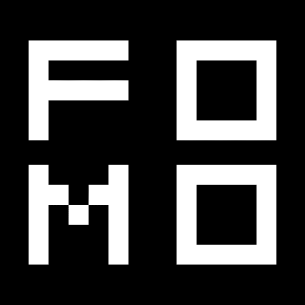FOMO Character Square by Bhagila