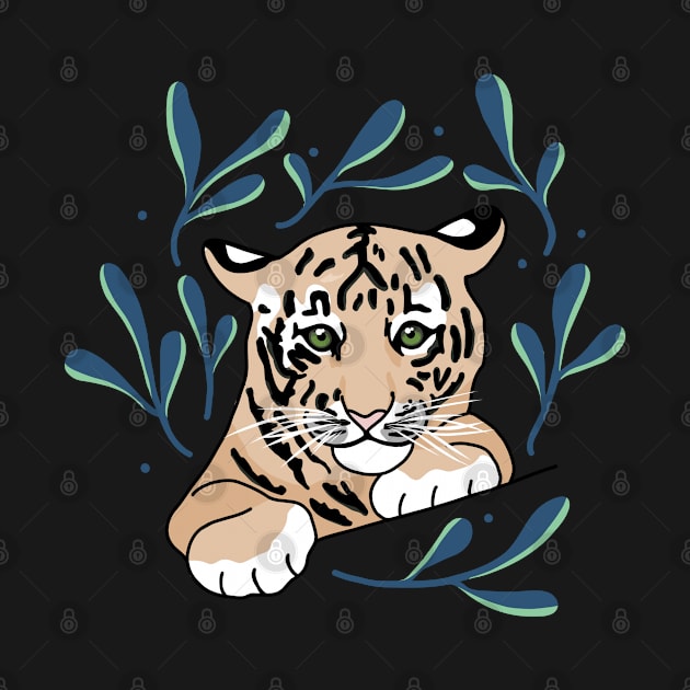 Baby Tiger Malayan Sumatran Siberian Bengal Tiger by GraphicsLab