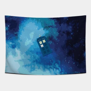 Doctor Who Tardis Tapestry