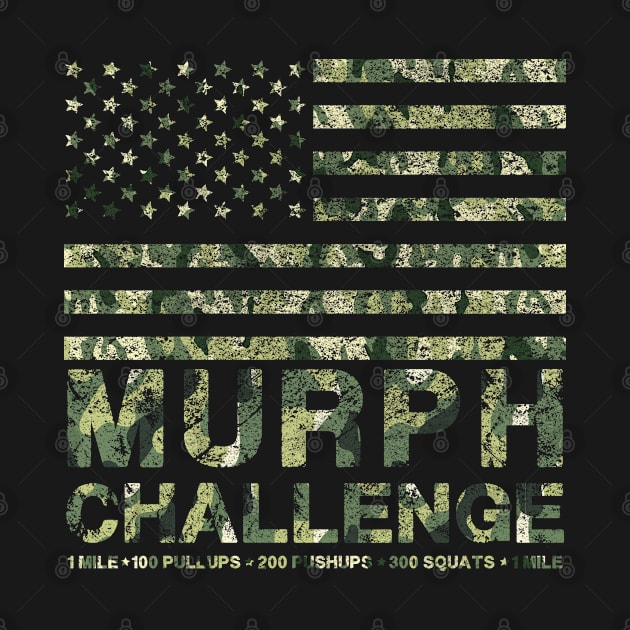 Memorial Day Murph challenge 2021 army us flag by zrika