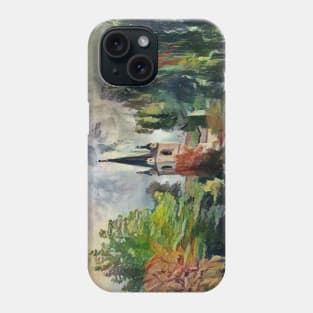 The Castle painting Phone Case