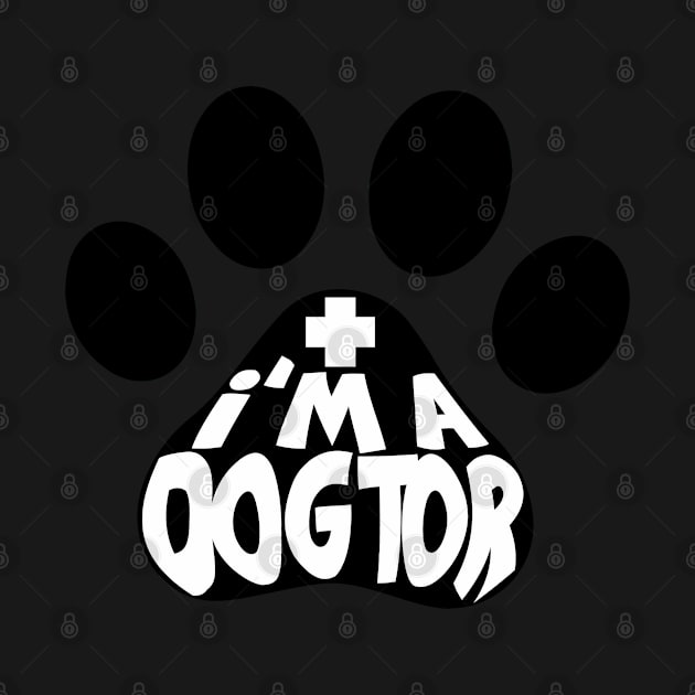 I Am A Dogtor Paw by Luna Illustration