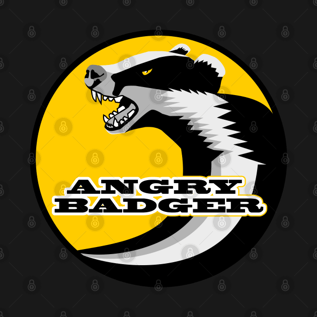 Angry badger by Isan Creative Designs