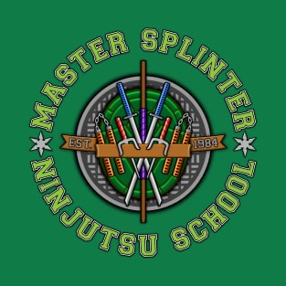 Master Splinter's Ninjutsu School T-Shirt