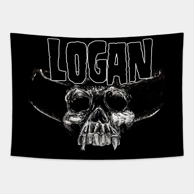 AM I LOGAN? Tapestry by FWACATA