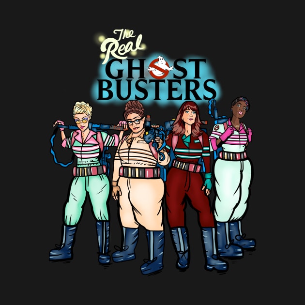 The Real Cute Ghostbusters by MonicaLaraArt