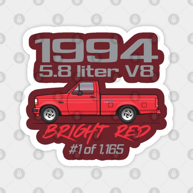 Red 1994 Magnet by JRCustoms44