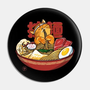 Neko Ramen wave Pin