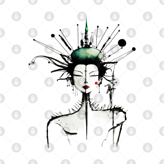 Geisha Expressionist by apsi