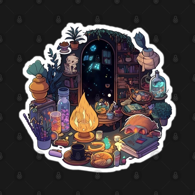 The Magicians Room - Wizard & Witch Series by SLMGames