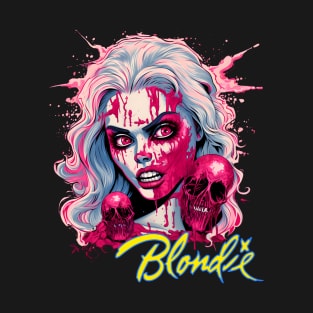 Zombie Blondie (Yellow Logo) T-Shirt