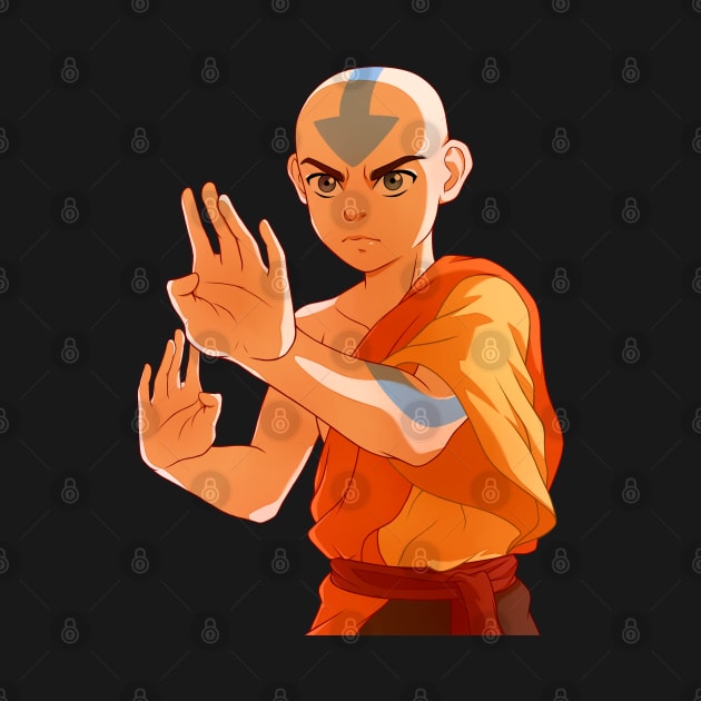 Avatar Aang by HeyMrDeath