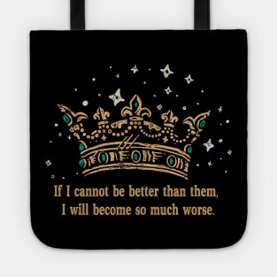 Folk Of The Air Cruel Prince Quote Tote