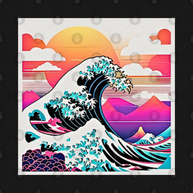 Retro Sea Wave by My Summer Clothes