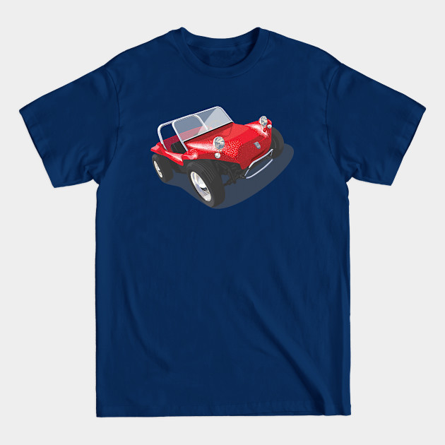 beach buggy in red - Beach Buggy - T-Shirt